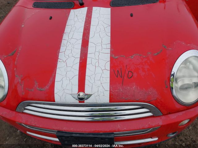 2005 MINI COOPER WMWRC33485TC58271 Photo 9