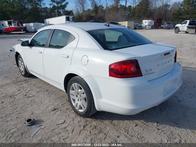 2013 DODGE AVENGER SE VIN: 1C3CDZAG2DN750675