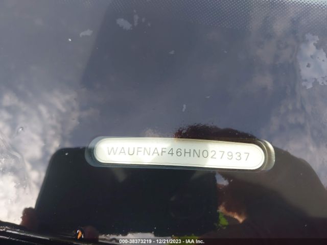 WAUFNAF46HN027937 Audi A4 2.0t Premium