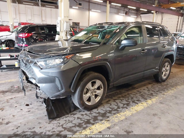 2021 TOYOTA RAV4 LE HYBRID VIN: JTMLWRFV7MD136403