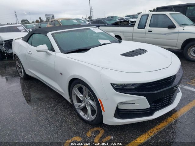Auction sale of the 2019 Chevrolet Camaro 2ss, vin: 1G1FH3D72K0115934, lot number: 38373521