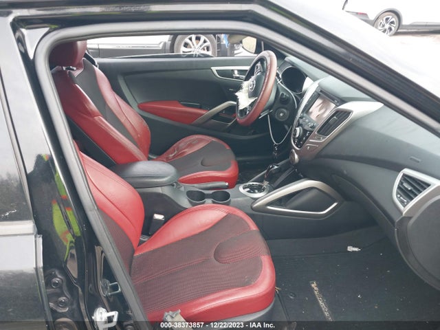 2012 HYUNDAI VELOSTER BASE W/RED/BLACK VIN: KMHTC6AD1CU041321