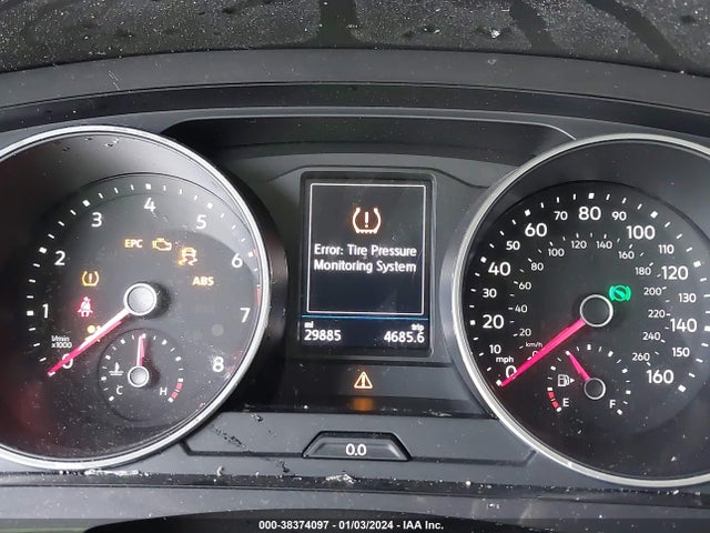 2019 VOLKSWAGEN TIGUAN 2.0T SE/2.0T SEL/2.0T SEL R-LINE/2.0T SEL R-LINE BLACK VIN: 3VV2B7AX9KM161620