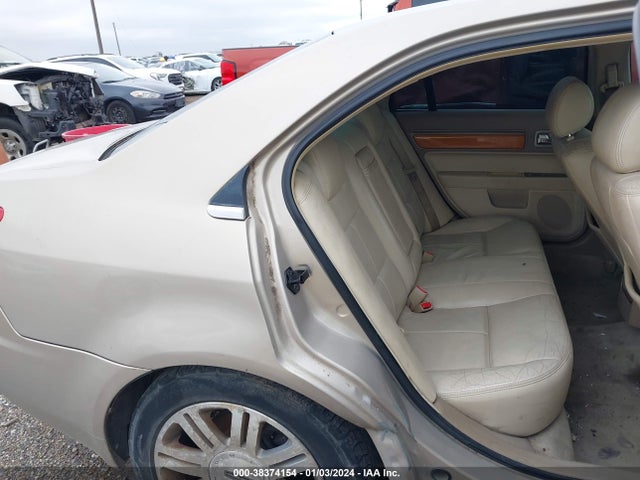 2006 LINCOLN ZEPHYR VIN: 3LNHM26196R633846