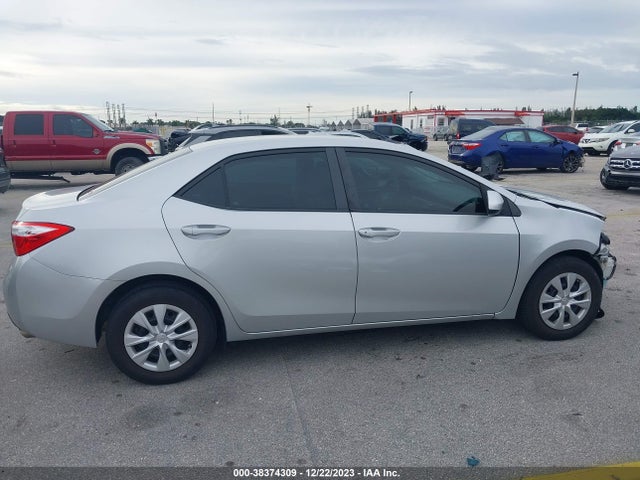 2016 TOYOTA COROLLA L VIN: 2T1BURHE4GC500440
