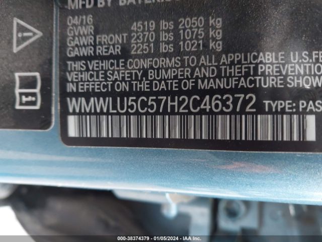 WMWLU5C57H2C46372 Mini Clubman Cooper S