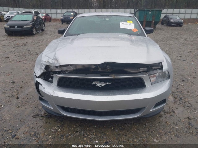 2012 FORD MUSTANG V6 VIN: 1ZVBP8AM8C5239255