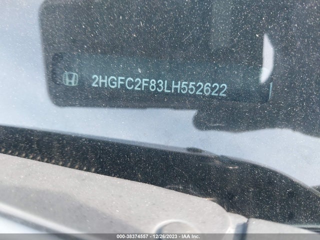 Honda Civic Sport 2020 2HGFC2F83LH552622 Image 9