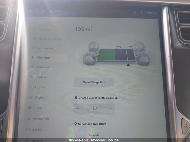 5YJSA1H1XEFP56176 Tesla Model S P85
