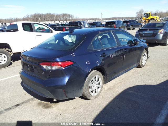 2021 TOYOTA COROLLA LE VIN: 5YFEPMAE1MP183570