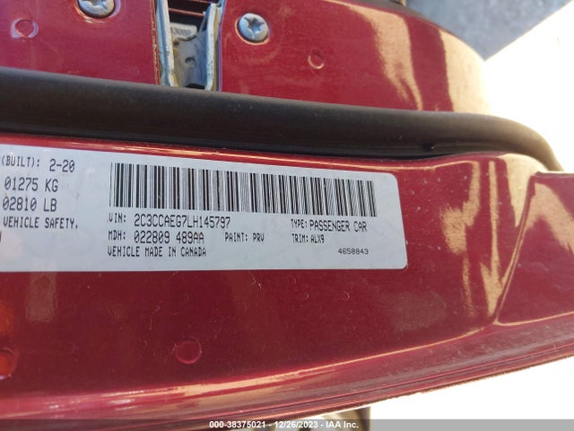Chrysler 300 Limited 2020 2C3CCAEG7LH145797 Image 9