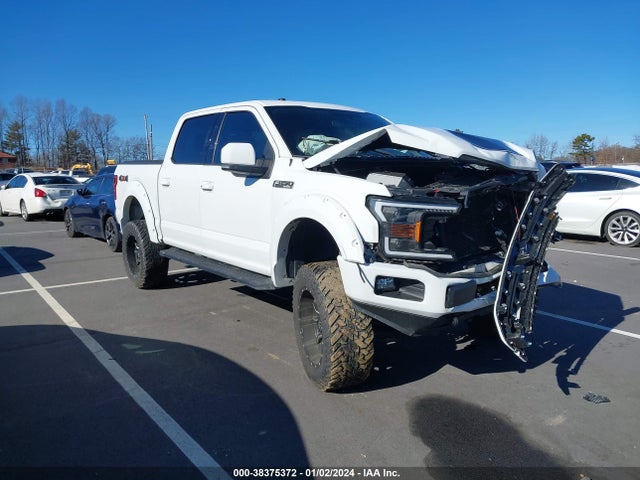 2018 FORD F-150 LARIAT VIN: 1FTEW1E52JFA48306