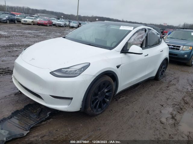 2021 TESLA MODEL Y 5YJYGDEE3MF179426 Photo 1