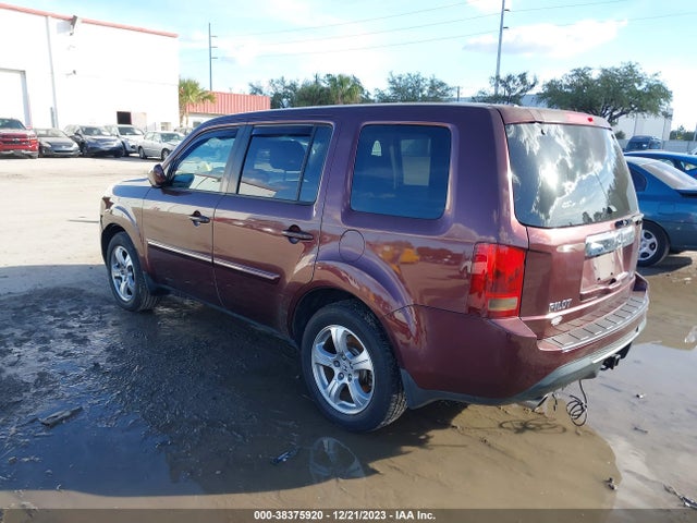 2012 HONDA PILOT EX-L VIN: 5FNYF3H5XCB034827