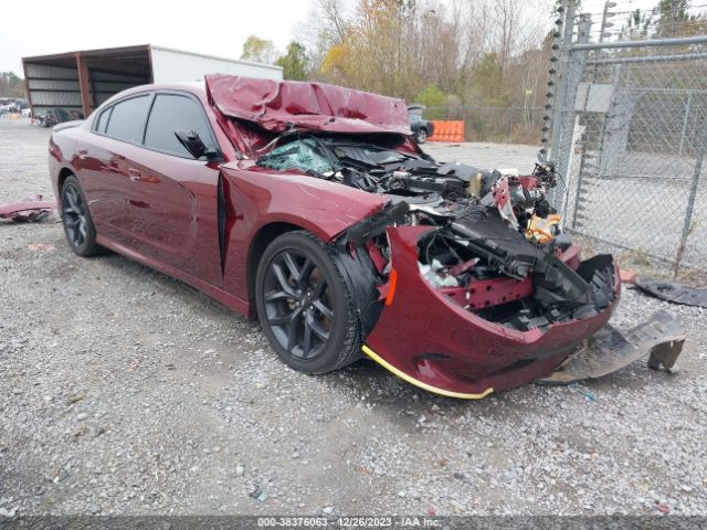 2023 Dodge Charger Gt მანქანა იყიდება აუქციონზე, vin: 2C3CDXHGXPH555723, აუქციონის ნომერი: 38376063