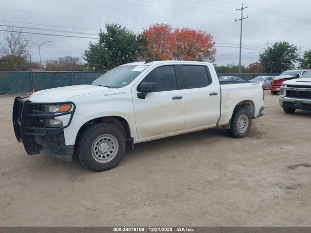 2019 CHEVROLET SILVERADO 1500 WORK TRUCK VIN: 3GCUYAEF3KG192641