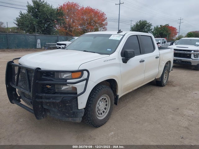 2019 CHEVROLET SILVERADO 1500 WORK TRUCK VIN: 3GCUYAEF3KG192641
