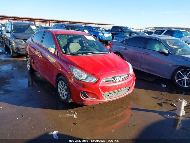 2013 HYUNDAI ACCENT GLS VIN: KMHCT4AE4DU538099
