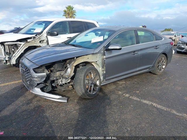 2018 HYUNDAI SONATA SPORT 2.0T VIN: 5NPE34AB5JH683337