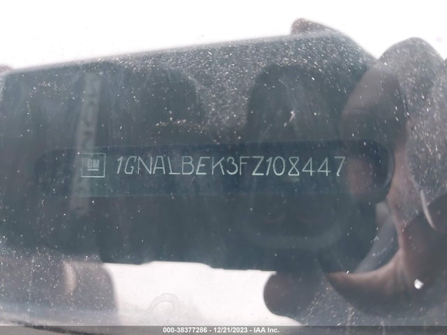 Chevrolet EQUINOX 1LT 2015 1GNALBEK3FZ108447 Image 9