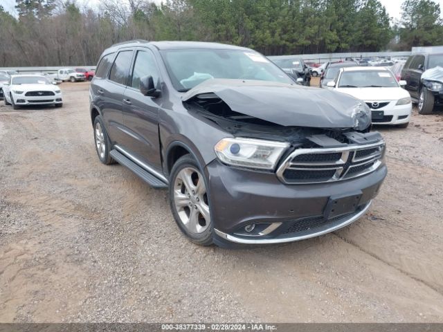 1C4RDHDG1FC689832 Dodge DURANGO LIMITED
