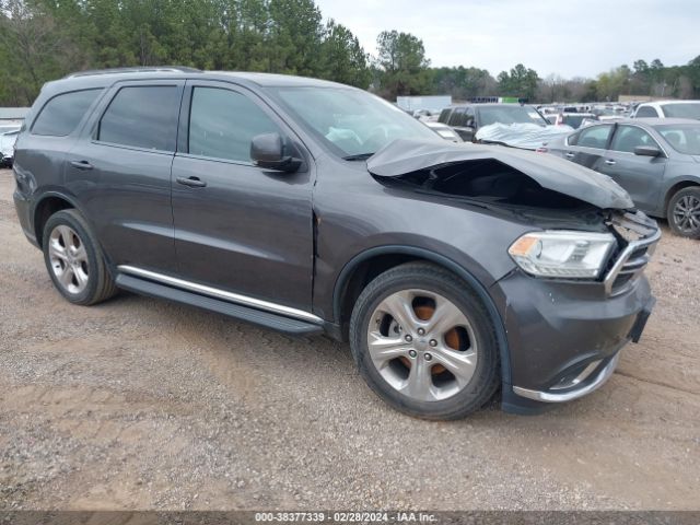 1C4RDHDG1FC689832 Dodge DURANGO LIMITED