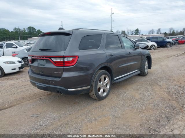 1C4RDHDG1FC689832 Dodge DURANGO LIMITED