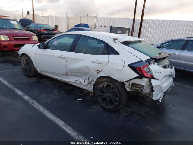 SHHFK7H40HU407624 Honda Civic Sport