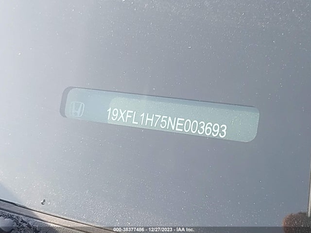 Honda Civic Ex-l 2022 19XFL1H75NE003693 Image 9