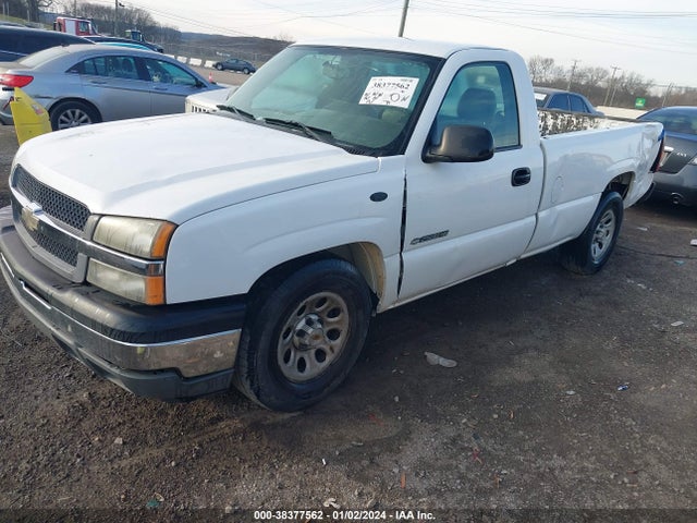 2005 CHEVROLET SILVERADO 1500 WORK TRUCK VIN: 1GCEC14X05Z358454