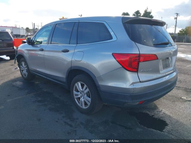 5FNYF5H10HB003862 Honda PILOT LX