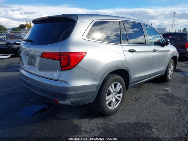 5FNYF5H10HB003862 Honda PILOT LX