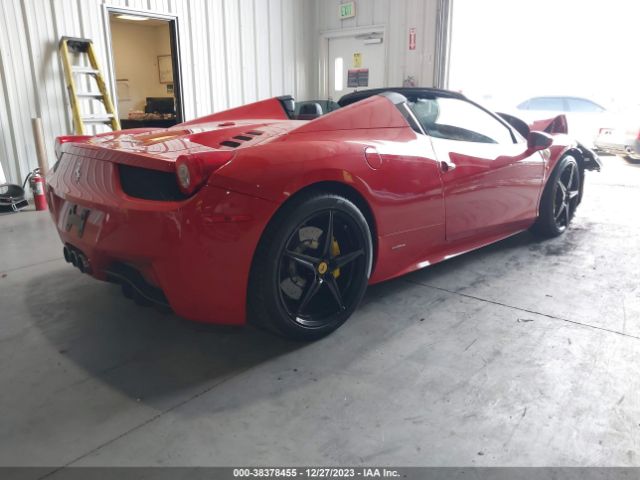 2013 FERRARI 458 SPIDER ZFF68NHAXD0190930 Photo 3
