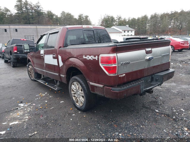 2009 FORD F-150 LARIAT VIN: 1FTPW14V59FB40029