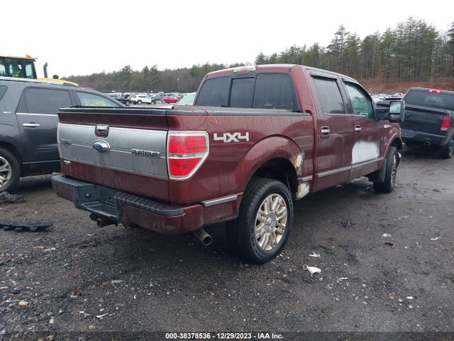 2009 FORD F-150 LARIAT VIN: 1FTPW14V59FB40029
