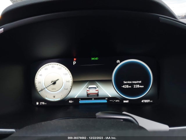 2022 HYUNDAI SANTA FE SEL VIN: 5NMS3DAJXNH406163