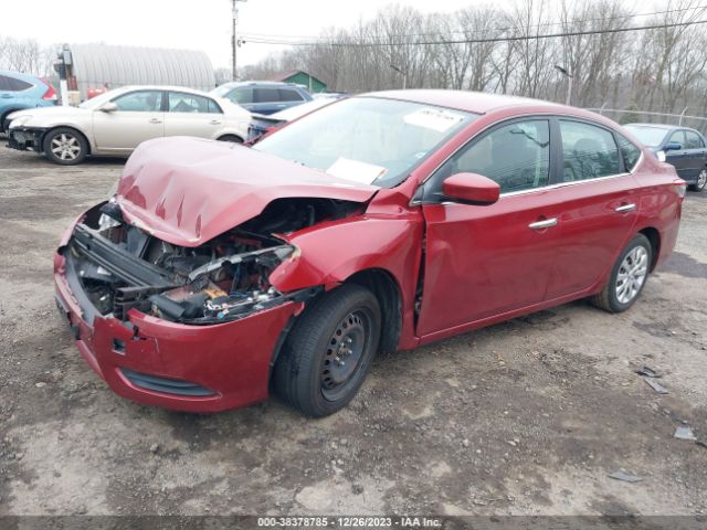 3N1AB7AP3FL636705 Nissan Sentra Fe+ S/s/sl/sr/sv