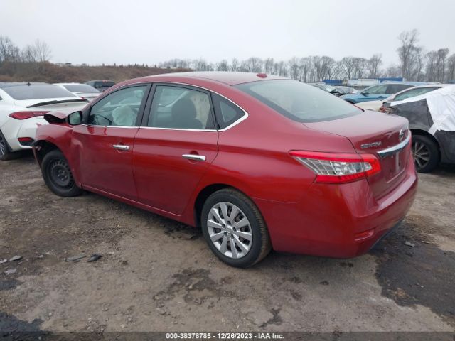 3N1AB7AP3FL636705 Nissan Sentra Fe+ S/s/sl/sr/sv