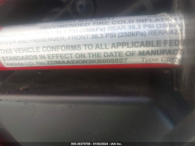 2019 DUCATI MULTISTRADA ZDMAAEKW2KB008807 Photo 9