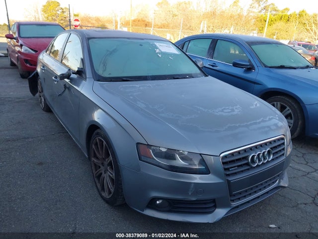 2009 AUDI A4 2.0T PREMIUM VIN: WAULF78K49N047121