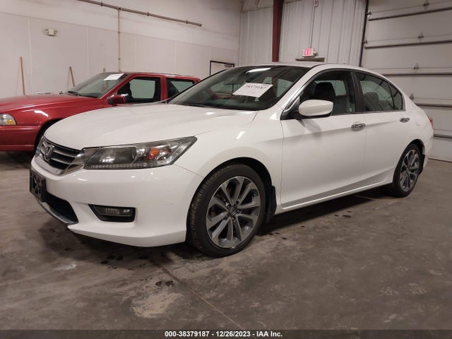 38379187 :رقم المزاد ، 1HGCR2F50EA209288 vin ، 2014 Honda Accord Sport مزاد بيع