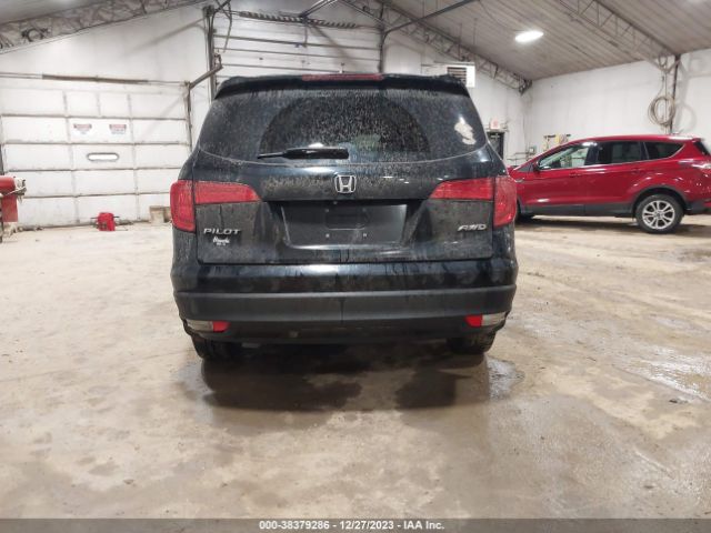 5FNYF6H85GB012168 Honda Pilot Ex-l