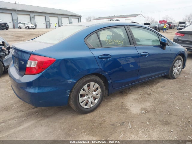 2012 HONDA CIVIC LX VIN: 19XFB2F5XCE031786