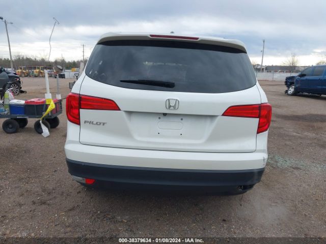 5FNYF5H59GB038997 Honda Pilot Ex-l