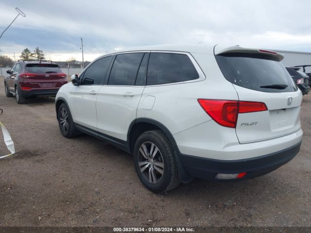 5FNYF5H59GB038997 Honda Pilot Ex-l