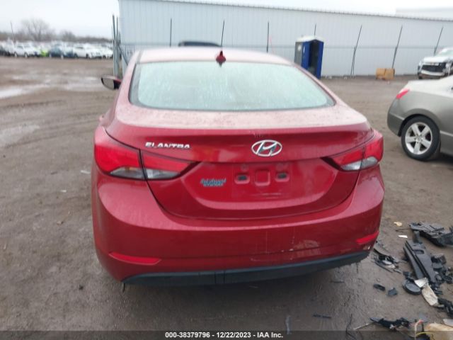 5NPDH4AEXGH751115 Hyundai ELANTRA SE