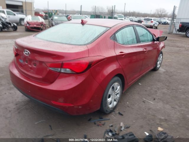 5NPDH4AEXGH751115 Hyundai ELANTRA SE