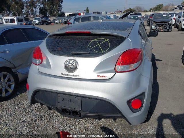 2015 HYUNDAI VELOSTER TURBO VIN: KMHTC6AE8FU227791