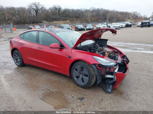 Aukcja sprzedaży 2021 Tesla Model 3 Long Range Dual Motor All-wheel Drive, vin: 5YJ3E1EB0MF836798, numer aukcji: 38380048