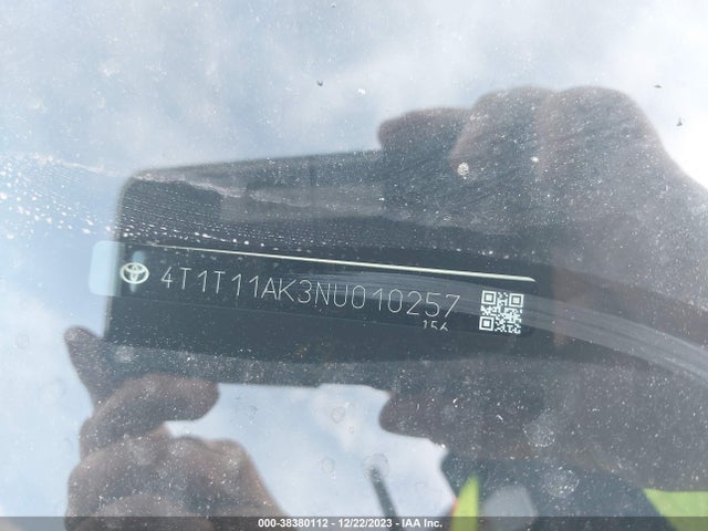 Toyota CAMRY SE 2022 4T1T11AK3NU010257 Image 9